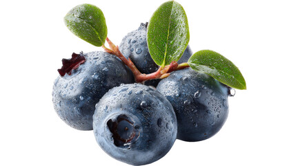 fresh blueberries PNG on Transparent background © dword