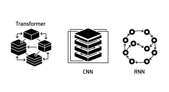 Machine Learning Models: Transformer, CNN, RNN - AI Algorithms