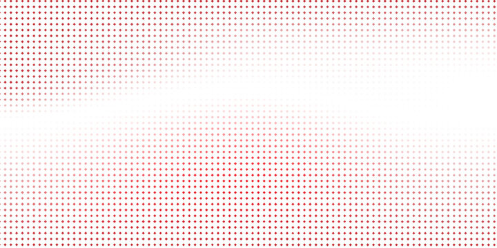 Vintage polka dots white and red pattern, colorful background - vector abstract background