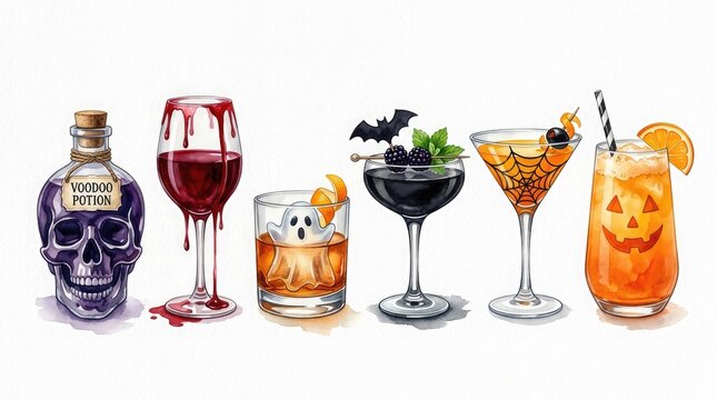 Halloween cocktails and drinks spooky seasonal beverages for a frightful night