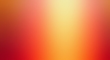 Sunset sky with warm orange and red gradient colors at dusk Grainy Noise Texture Design for Retro Poster Header and Web Backdrop © Unique Images