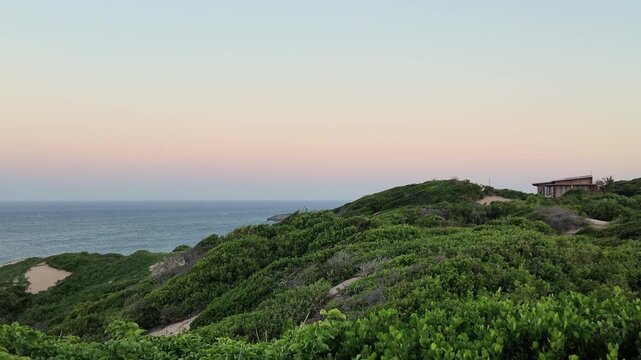Sand dunes, Inhambane Province, Praia da Rocha, Mozambique
