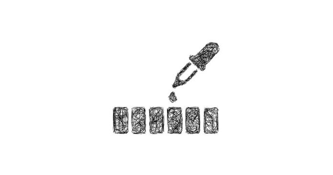 Sketch ph scale icon animation - smooth progressive reveal