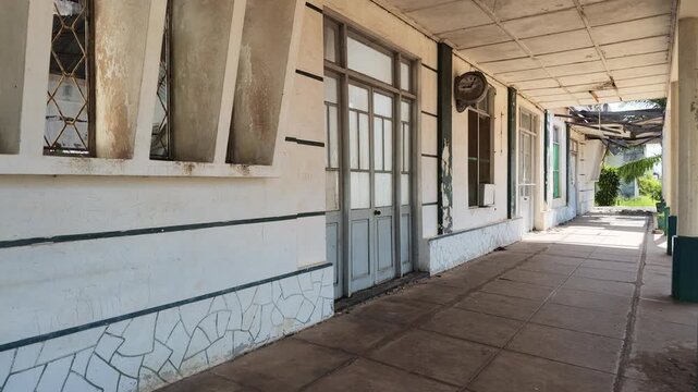 Former train station, Inhambane Province, Inhambane, Mozambique