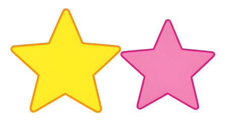 Obraz premium cartoon star, star icon, cute star, cartoon star icon, colorful star, shining star, sparkle icon, star illustration, magic star, happy star, kawaii star, celestial icon, decorative star, bright star, 