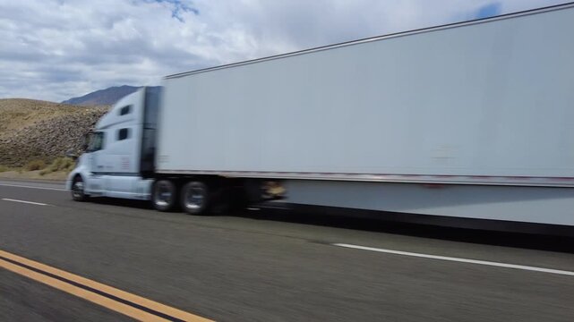 395 Scenic Byway North 4 Owens Lake to Lone Pine 12 Three Quarter L MultiCam Driving Plate Sierra Nevada Mts California