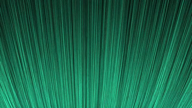 Teal abstract streaks background green light lines. Cyan light lines for futuristic technology data center communication. Digital light line animation for tech backdrop.
