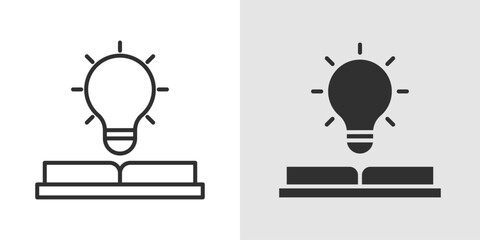 Learning Innovation Icon representing innovative learning methods, educational technology, and progress. © Charles