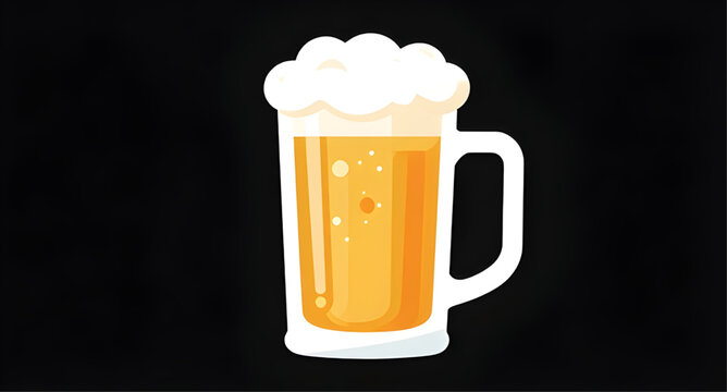 beer glass, beer icon, glass of beer, pint glass, beer mug, foamy beer, beer foam, alcoholic beverage, drink icon, beverage symbol, pub icon, bar icon, brewery icon, beer drink, pint of ale, alcohol s
