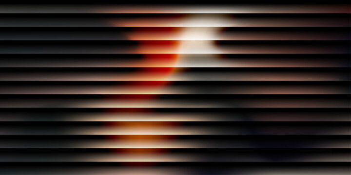 Abstract glitch light background with horizontal motion blur and futuristic neon gradient effect