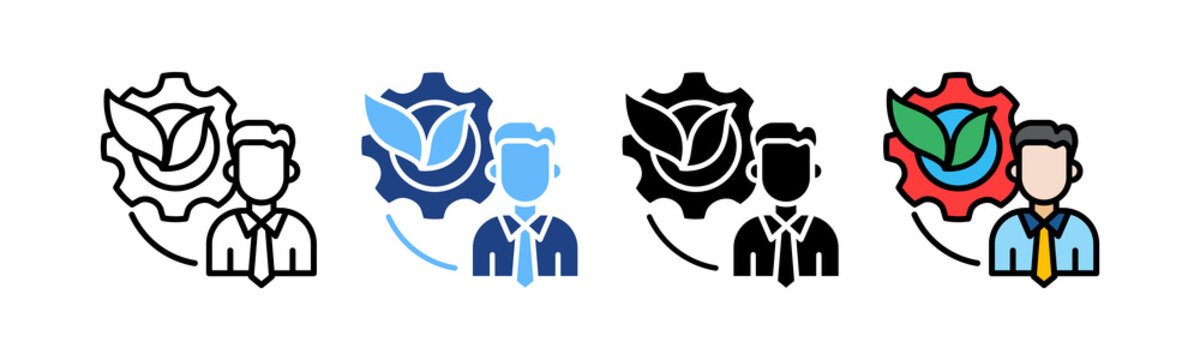 Eco Management multiple icon