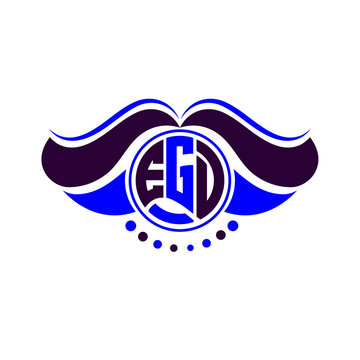 EGD letter logo creative design. EGD unique design