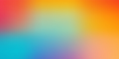 Cheerful and bright gradient background with a blend of orange, yellow, and pink. Ideal for summer or travel themes. © Sultan
