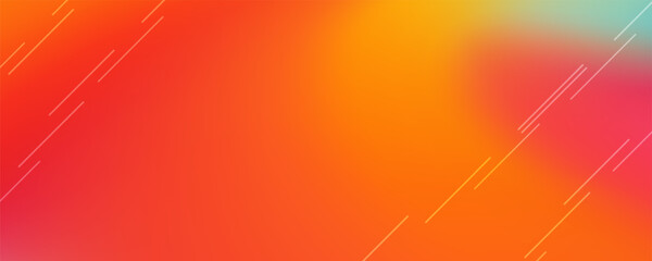 Cheerful and bright gradient background with a blend of orange, yellow, and pink. Ideal for summer or travel themes. © Sultan
