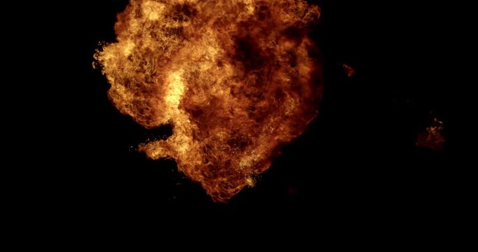 pic Fire Blast Explosion Visual Effect Background
