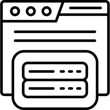 Cache Memory Icon