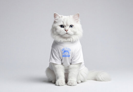Cat Cloth Mockup