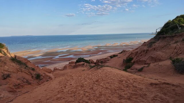 Red dunes, Inhambane Province, Vilankulo, Mozambique