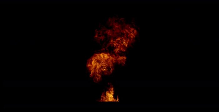 pic Fire Blast Explosion Visual Effect Background