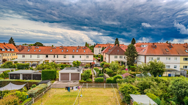Blick nach Prohlis