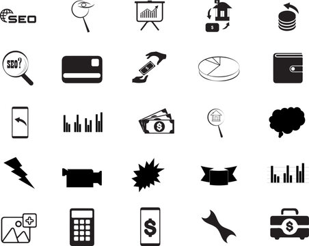Corporate & U l , UX vector set