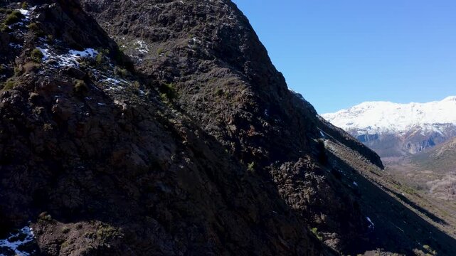 chile off road suv driving cajon del maipo mountain highway