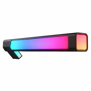 Color gradient usb drive with sleek design and light indicator
