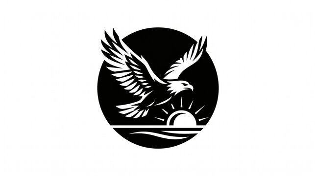 vector illustration of an eagle
