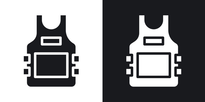 Bulletproof vest icon