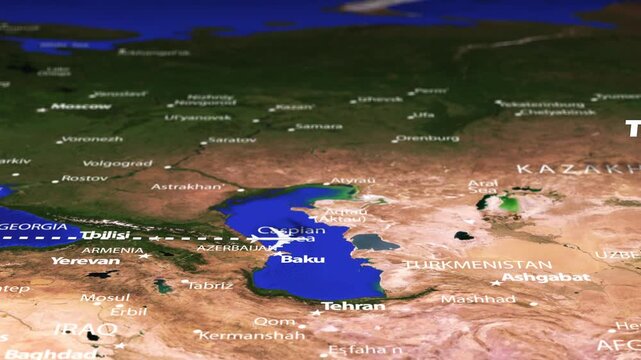 Flight From Rome ITALY to Tashkent UZBEKISTAN with flag pins