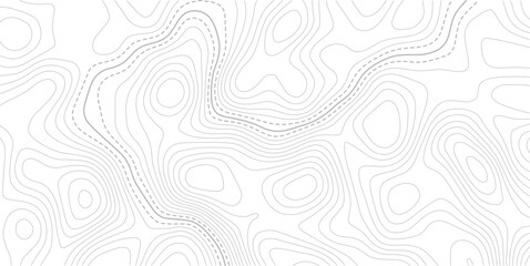 Topographic map background geographic line map with elevation assignments.Topography and geography map grid abstract backdrop. Business concept. Vector illustration. © MDSOHEL