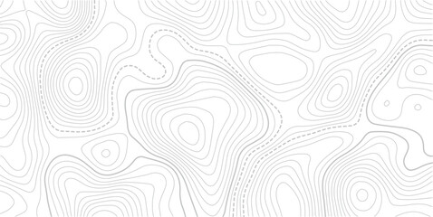 Topographic map background geographic line map with elevation assignments.Topography and geography map grid abstract backdrop. Business concept. Vector illustration. © MDSOHEL