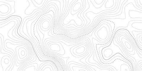 Topographic map background geographic line map with elevation assignments.Topography and geography map grid abstract backdrop. Business concept. Vector illustration. © MDSOHEL