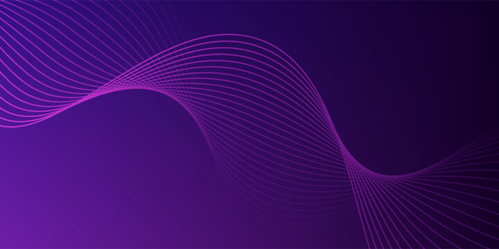 purple abstract background with luxury elements. abstract wavy lines background.