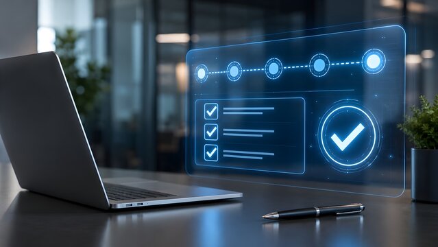 Customer Support Multi Step Resolution Flow Hologram