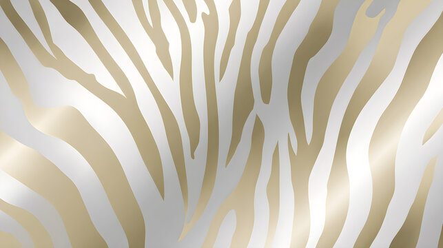 Abstract golden zebra background