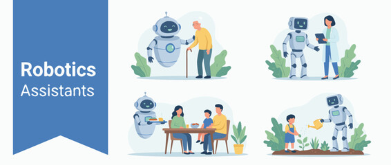 Fototapeta premium Dynamic Vector Illustration of Diverse Business Professionals Working in a Modern Office Environment Collaborating on Projects and Utilizing Technology for Successful Corporate Productivity