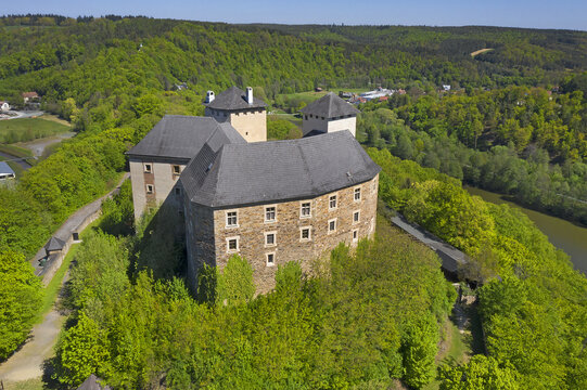 Lockenhaus Castle is a hilltop castle in central Burgenland, Austria. It stands in the G&uuml;nser Mountains on the outskirts of the village of Lockenhaus.