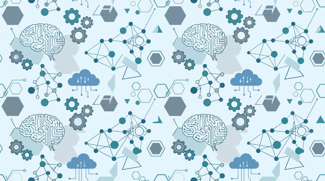 Brain gears and cogs mechanism.