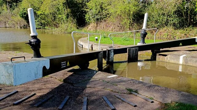 Untitled ProHatton locks Crand Union Canal Warwickshire England UK.. 