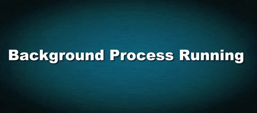 Asynchronous Thread Execution Loop Background Process Running System Task Telemetry