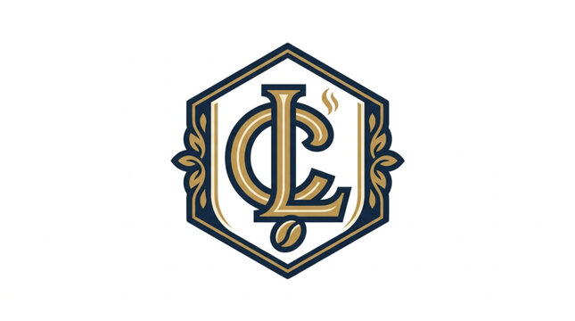 Elegant Emblematic Logo Design with Initials LC.