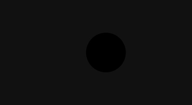 Minimalist abstract liquid morphing shape animation on dark animation background