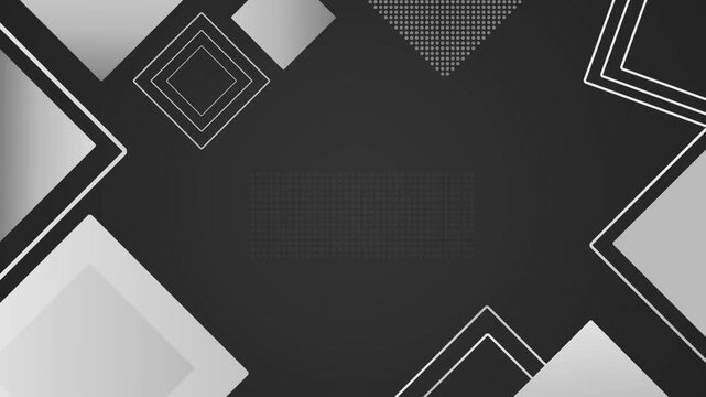 Abstract vibrant geometric gradient background animation