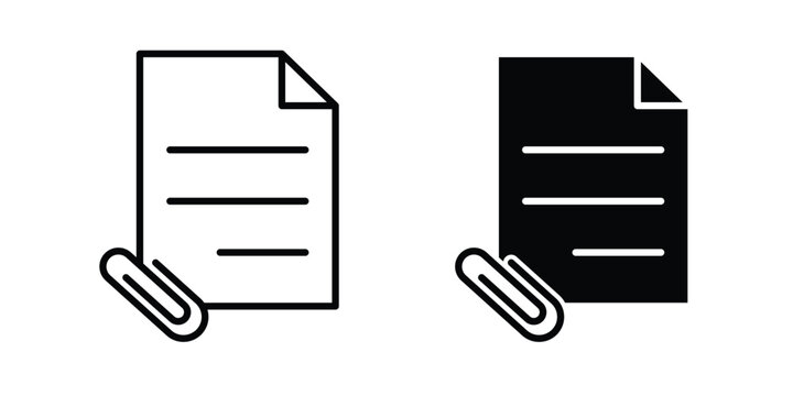 Attach document icon