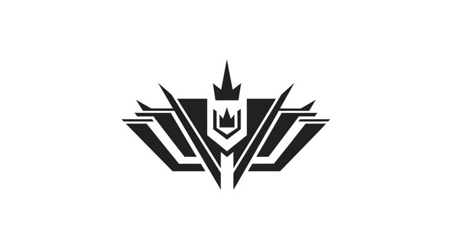 Decepticon logo symbol icon graphic.