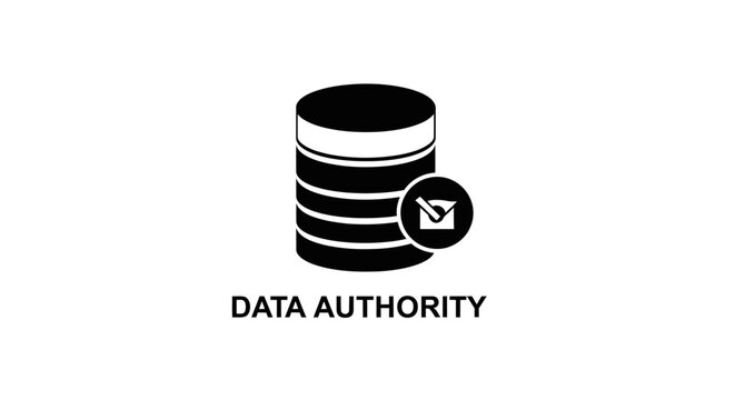 Database server with email icon.