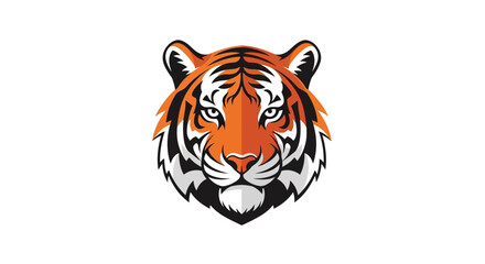 Illustration of a tiger head. © ulul