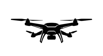 Drone with propellers and camera. © rohmat