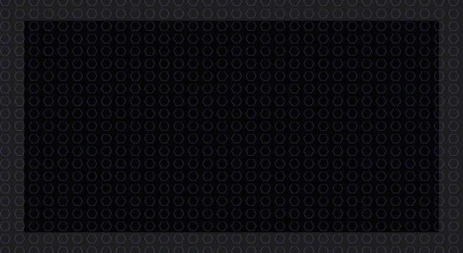 Abstract hexagon pattern animation background, with subtle pulsing, light animation